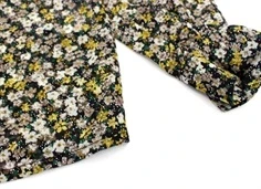 Sofie Schnoor Girls skjorte Malikka black flower 